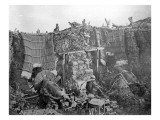 Buy A Two Gun Battery During the Crimean War, C.1855 at AllPosters.com