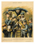 Buy Band Rehearsal, from the Back Cover of 'Le Rire', 16th April 1898 at AllPosters.com