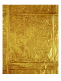 Detail from the Golden Shrine, from the Tomb of Tutankhamun