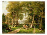Buy Walnut Gathering in Petersham, Near Richmond Bridge at AllPosters.com