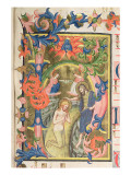 Buy The Baptism of Christ, Historiated Initial 'H' at AllPosters.com