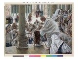 Buy The Healing of the Lame in the Temple, Illustration for 'The Life of Christ', C.1886-94 at AllPosters.com