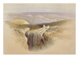 The Dead Sea Looking Towards Moab, April 4th 1839, Plate 50