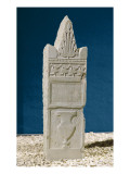 Buy Votive Stele with a Triangular Pediment, 830-146 Bc at AllPosters.com