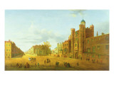 Buy View of St. James' Palace, Looking Beyond Down Pall Mall, Early 19th Century at AllPosters.com