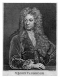 Sir John Vanbrugh, Engraved by Thomas Chambars