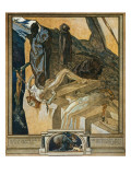 Illustration from Dante's 'Divine Comedy', Inferno, Canto Xxiii, 1921
