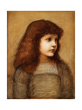 Portrait of Gertie Lewis, Half Length, 1879-80