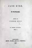 Buy Title Page to the First Edition of 'Jane Eyre' by Charlotte Bronte, 1847 at AllPosters.com