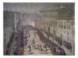 The Saracen Joust in Via Larga, Florence, 1555
