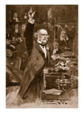 Buy Introduction of the Home Rule Bill: Mr. Gladstone Delivering His Peroration, 1886 at AllPosters.com