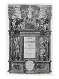 Buy Title Page to 'The Works of Benjamin Jonson', 1616 at AllPosters.com