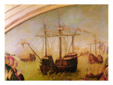 Buy St. Auta Altapice, Detail of a Galleon from the Central Panel, C.1520 at AllPosters.com
