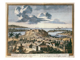 View of Acapulco, Illustration from 'Hectomopolis', Published in Amsterdam in 1700