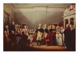 The Resignation of George Washington on 23rd December 1783, C.1822