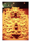 Buy Detail from a Temple Wall with the Head of a Sun God at AllPosters.com