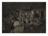 The Derailment at Moirans, from 'Le Petit Parisien', 8th November 1891