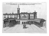 Buy The Benediction Loggia of the Old Vatican Basilica with a View of Giotto's Mosaic at AllPosters.com