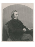 George John Douglas Campbell, 8th Duke of Argyll, Engraved by D.J. Pound from a Photograph