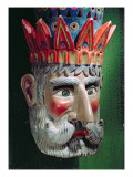 Mask of a King Magus Used in Processions to Celebrate the Feast of the Epiphany in Mexico