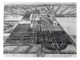 Buy Badminton House in the County of Gloucester, Engraved by Johannes Kip at AllPosters.com