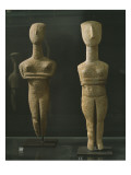 Folded-Arm' Type Female Figurines, from Paros, Early Cycladic Ii Period