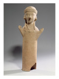 Buy Goddess or Worshipper with Raised Arms, Figurine, C.550 Bc at AllPosters.com