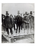 John Scott Russell, Henry Wakefield, Isambard Kingdom Brunel and Lord Derby