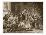Buy Lady Jane Grey's Reluctance to Accept the Crown, Sion House, 8th July 1553 at AllPosters.com
