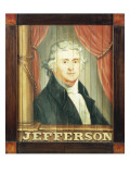 An Important Tavern Sign Depicting Thomas Jefferson and James Madison