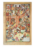 Buy Genghis Khan Captures a Chinese Town, Miniature at AllPosters.com