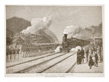 Buy The Funeral Train of General Grant Passing West Point, from a Book Pub. 1896 at AllPosters.com