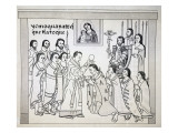 Buy The Conversion of the Aztecs to Roman Catholicism, Plate at AllPosters.com
