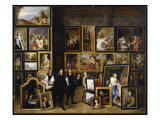 Buy Archduke Leopold Wilhelm in His Picture Gallery, with the Artist and Other Figures at AllPosters.com
