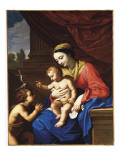Buy The Virgin and Child with St. John the Baptist, 1650 at AllPosters.com