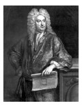 Sir John Vanbrugh, Engraved by John Faber the Younger, 1727