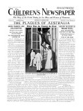 Peter Pan as Young as Ever, Front Page of 'The Children's Newspaper', January 1935