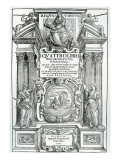 Frontispiece to 'Quattro Libri Dell'Architettura' by Andrea Palladio, 1570