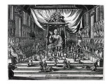 Buy A Buddhist Temple, an Illustration from 'Atlas Chinensis' by Arnoldus Montanus, 1671 at AllPosters.com