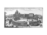Buy Bernini's Original Plan for St. Peter's Square, Rome at AllPosters.com