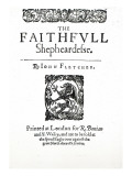 Title Page to 'The Faithfull Shepherdess' by John Fletcher, C.1609