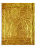 Detail from the Golden Shrine, from the Tomb of Tutankhamun
