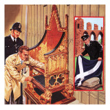 Theft in 1950 of the Stone of Scone from Westminster Abbey