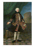 Portrait of William Perry with the Colosseum Beyond