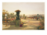 Buy The Parterre, Trentham Hall Gardens, Pub. by Thomas Mclean at AllPosters.com