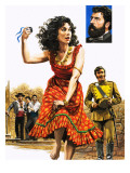The Gipsy Girl Who Conquered the World, Carmen, Illustration from 'The Music-Makers', 1982
