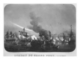 Naval Battle of Grand Port, Mauritius, in 1810