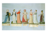 Buy Dresses and Costumes in Vogue During the French Revolution at AllPosters.com