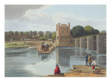 Buy Datchet Ferry, Near Windsor, Engraved by Robert Havell the Younger at AllPosters.com