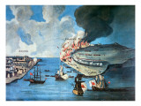 View of Boston and the Battle of Bunker Hill, 17 June 1775
